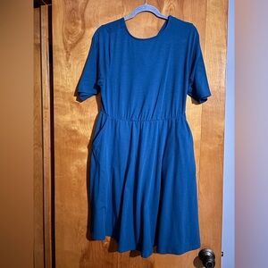 Torrid Blue Midi Dress